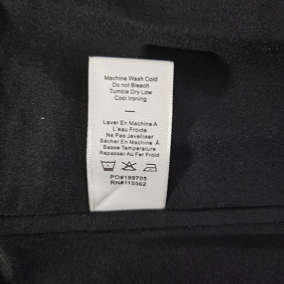 New Likely Rosaline Cropped Sateen Adjustable Straps Cami Top In Black NWT Sz M - Picture 8 of 8